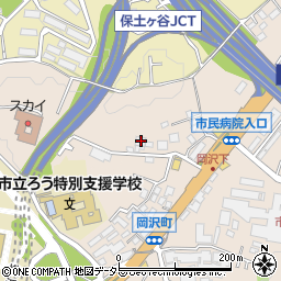 神奈川県横浜市保土ケ谷区岡沢町321-11周辺の地図