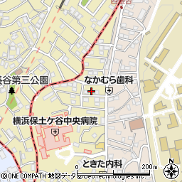ファインヒルズ横浜周辺の地図