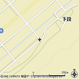 鳥取県鳥取市下段829周辺の地図