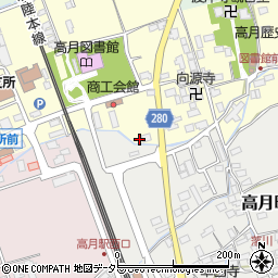 滋賀県長浜市高月町渡岸寺128周辺の地図
