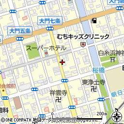 ヨシダおしゃれショップ七条店周辺の地図