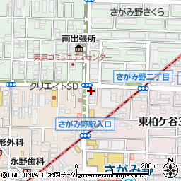 ふじやさがみ野周辺の地図