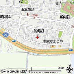 鳥取県鳥取市的場3丁目60周辺の地図