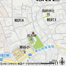 神奈川県横浜市瀬谷区相沢4丁目5周辺の地図
