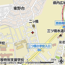 神奈川県横浜市瀬谷区二ツ橋町522-16周辺の地図