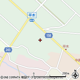 鳥取県西伯郡大山町平木288-3周辺の地図