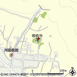 岐阜県岐阜市城田寺606周辺の地図