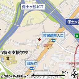 神奈川県横浜市保土ケ谷区岡沢町330周辺の地図