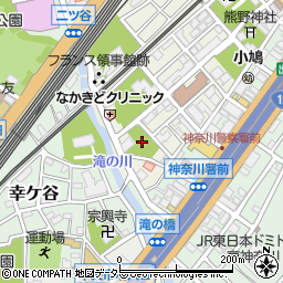 滝ノ川公園周辺の地図