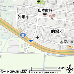 鳥取県鳥取市的場3丁目87周辺の地図