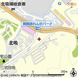 京都府舞鶴市北吸周辺の地図