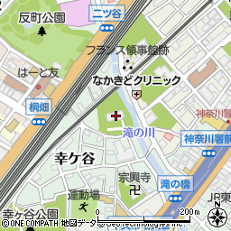 浄滝寺周辺の地図