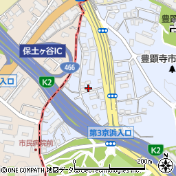 神奈川県横浜市神奈川区三ツ沢西町7-5周辺の地図