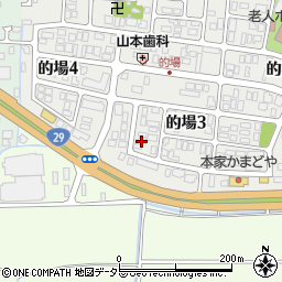 鳥取県鳥取市的場3丁目30周辺の地図