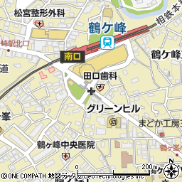 鶴ヶ峰駅南口周辺の地図