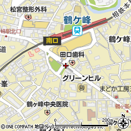 鶴ヶ峰駅南口周辺の地図
