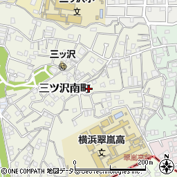神奈川県横浜市神奈川区三ツ沢南町周辺の地図