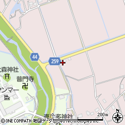 滋賀県長浜市高月町東柳野1135周辺の地図