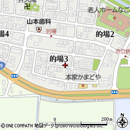 鳥取県鳥取市的場3丁目52周辺の地図