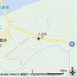 岐阜県恵那市長島町久須見447周辺の地図