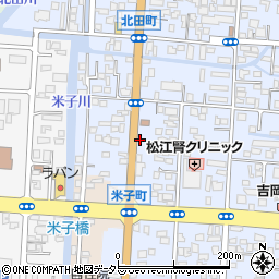 ホワイト急便南田町店周辺の地図