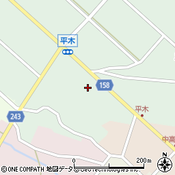 鳥取県西伯郡大山町平木288-4周辺の地図