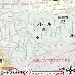 藤原アパート周辺の地図