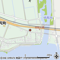 ファミリーマート松江西浜佐陀店周辺の地図