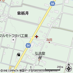 岐阜県美濃加茂市下米田町為岡周辺の地図
