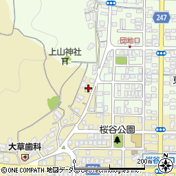 鳥取県鳥取市桜谷37-1周辺の地図