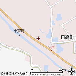 兵庫県豊岡市日高町十戸274周辺の地図