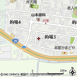 鳥取県鳥取市的場3丁目27周辺の地図