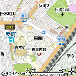 神奈川県横浜市神奈川区桐畑周辺の地図
