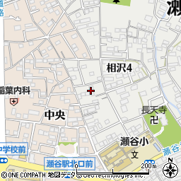 神奈川県横浜市瀬谷区相沢4丁目11周辺の地図