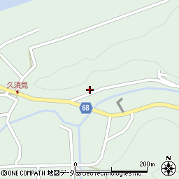 岐阜県恵那市長島町久須見432周辺の地図