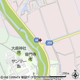 滋賀県長浜市高月町東柳野1720周辺の地図