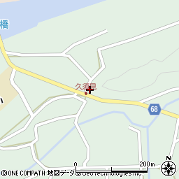 岐阜県恵那市長島町久須見222周辺の地図