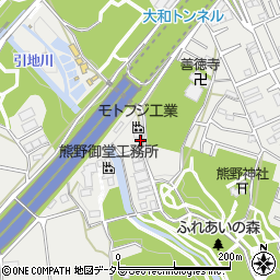 神奈川県大和市上草柳857周辺の地図