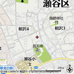 神奈川県横浜市瀬谷区相沢4丁目6周辺の地図