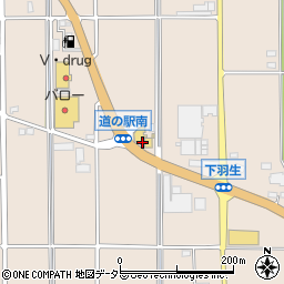 「道の駅」半布里の郷とみか公衆トイレ周辺の地図