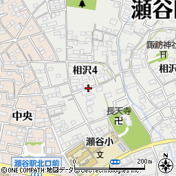 神奈川県横浜市瀬谷区相沢4丁目周辺の地図
