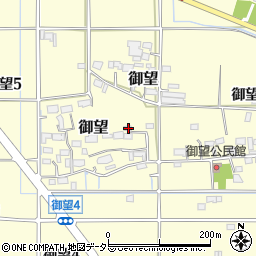 岐阜県岐阜市御望31周辺の地図