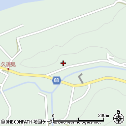 岐阜県恵那市長島町久須見431周辺の地図