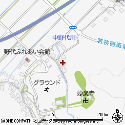 福井県小浜市野代27-4周辺の地図