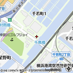 神奈川県横浜市神奈川区千若町周辺の地図