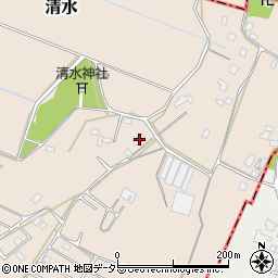 千葉県茂原市清水2244-1周辺の地図