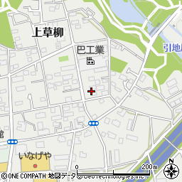 神奈川県大和市上草柳周辺の地図