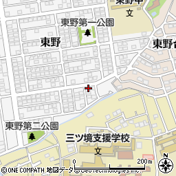 神奈川県横浜市瀬谷区東野154-4周辺の地図