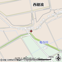 鳥取県東伯郡北栄町西穂波109-7周辺の地図