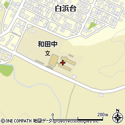 舞鶴市立和田中学校周辺の地図